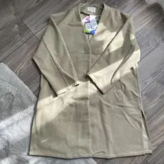 Samansa Mos2 blueマルチスタイルトッパーコート