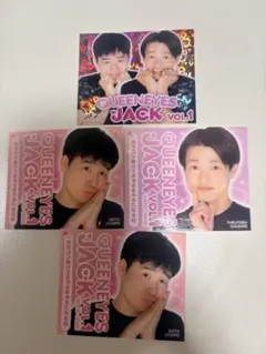 ジャルジャル QUEENEYES JACK vol.1 シール