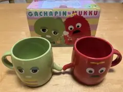 【1/5まで,新品未使用】ガチャピンムック マグカップ 2個セット