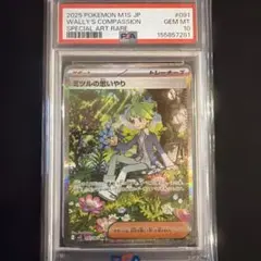 ポケモンカードミツルの思いやりSAR PSA10 ワンオーナ メガ