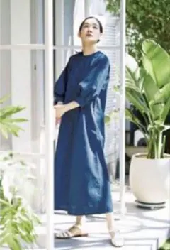 サニークラウズ　水玉刺繍ワンピース