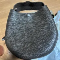 ダークブラウン レザー トートバッグ