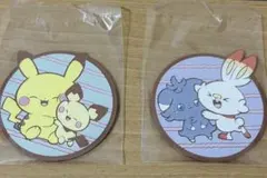 ポケピース 一番くじ L賞 コースター2種セット