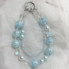 かわいいスマホストラップ♡ビーズストラップ　44