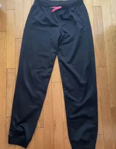 adidas 黒 長ズボン L/8