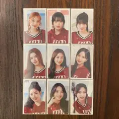 【匿名配送】TWICE FCくじ クリアカード 9種 コンプリート セット