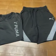 PUMA ジャージ 上下セット ブラック　S