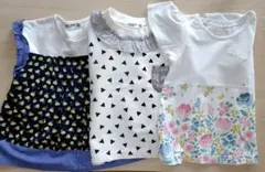 ワンピースとトレーナー、Biquette Club Tシャツ３枚セット