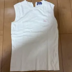 レディース Burberry ホワイト ノースリーブ トップス