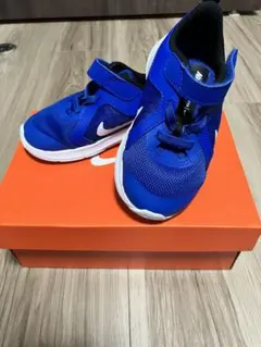 Nike 青 スニーカー ベルクロ