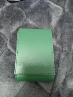 ROLEX グリーンレザーケース 空箱 - メルカリ