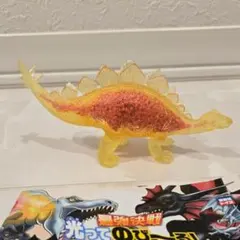 最強決戦 光ってのびーる 恐竜VSドラゴン 超世界バトルBOOK ステゴサウルス