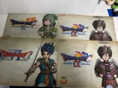 ドラゴンクエスト　クリアファイル　勇者　4枚セット