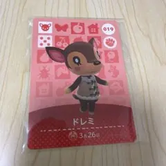ドレミ　どうぶつの森　アミーボカード　amiibo