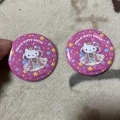 ハローキティスマイル　ピンバッジ 2個セット　淡路島限定