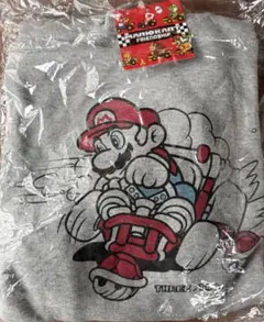 新品 ユニクロ スーパーマリオ パーカー 140cm グレー