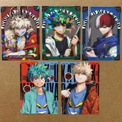 ヒロアカ 緑谷出久 爆豪勝己 最強ジャンプ 1月号 新十傑 ホロ
