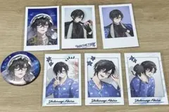 にじさんじ 四季凪アキラ チェキ 缶バッチ セット