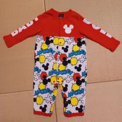 [美品] BABYDOLL ミッキー ディズニー ロンパース 80サイズ