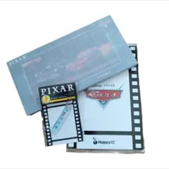 PIXAR ピクサー くじ カーズ キャンバスボード カードセット キーホルダー