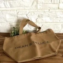 DEAN & DELUCA トートバッグ ブラウン