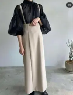 CLANE クラネ　 SHEER PUFF TOPS　シアーパフトップスのサムネイル