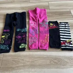 ヒステリックミニ　レギンス&レッグウォーマー3点セット