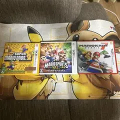 任天堂3DSソフト　マリオ　まとめ売り
