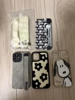 ペティブーピー スヌーピー ケースセット　iPhone12 ５個セット