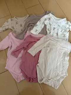 ベビー肌着 6点セット 長袖シャツ