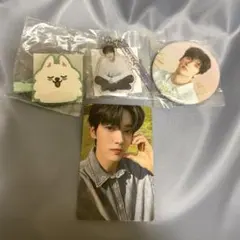 スビン　ヨンモン　ACT:TOMORROW カプセルトイ　缶バッジ　ヘアクリップ