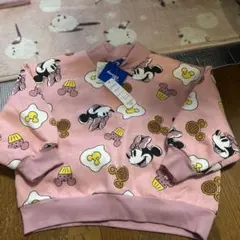 ミニーマウス トレーナー 110 ピンク