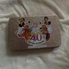 ディズニー40周年　キャンディー缶　缶のみ