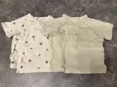 petit main 新生児 短肌着セット