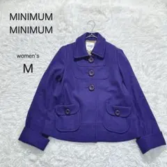 【MINIMUM MINIMUM】ウールショートコート アウター Aラインのサムネイル