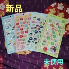 たまごっち 3Dステッカー 4枚セット　ボンボンドロップシール風