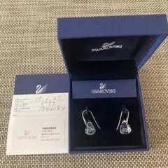 Swarovski クリスタル ドロップピアス