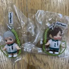 ハイキュー!! キューピーストラップ 2種セット - メルカリ