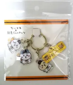 ちいかわ　読売ジャイアンツ　4連アクリルキーホルダー　巨人のみんな