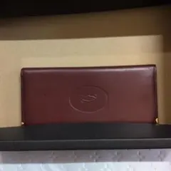 Cartier マストライン 長財布 ボルドー