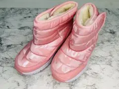 ⭐︎ スノーブーツ　スキー　子供用　靴　モコモコ　ピンク