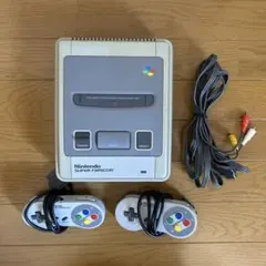 【起動確認済】 スーパーファミコン 本体 コントローラー2個