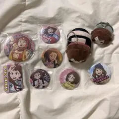 麗日お茶子 僕のヒーローアカデミア 缶バッジ 原作 ぬいぐるみ マスコット