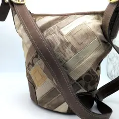 coach Signature patchworkshoulder y2k