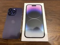 iPhone　14　Pro 256GB ディープパープル SIMフリー 箱付き