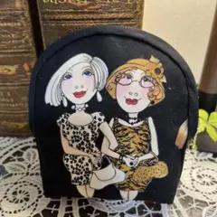 ロラライハリス　ポーチD ハンドメイド