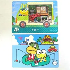 あつまれどうぶつの森 amiiboカード サンリオコラボ トビー おまけシール付