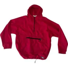 90s L.L.Bean 赤 アノラック ナイロンジャケット