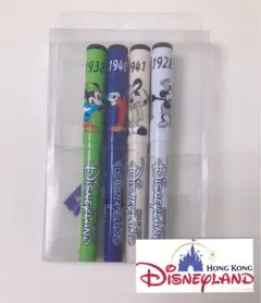 香港　ディズニーランド ボールペン　4本　インク黒