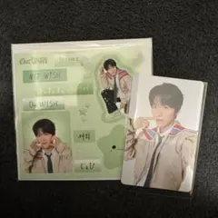 nct wish ジェヒ　ステッカー　トレカ